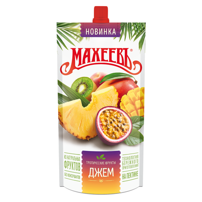 Джем Махеевъ Тропические фрукты 300г*16 д/п