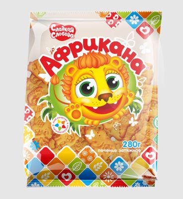 Печенье Сладкая Слобода Африкана 280г*9шт