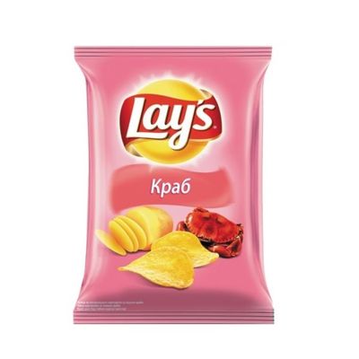 ТОП 100 Чипсы Lays картоф. краб 25*70г