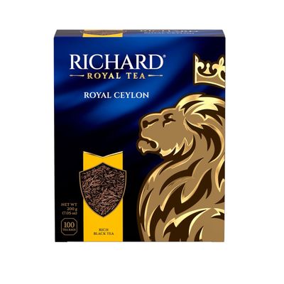 ТОП 100 Чай Richard Royal Ceylon черн. 6*100п*2г