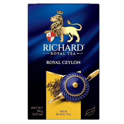 ТОП 100 Чай Richard Royal Ceylon черн.лист. 14*90г