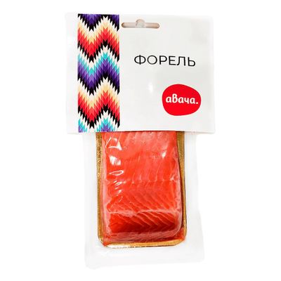 Форель Авача филе на коже С/С 150 г (10 шт)