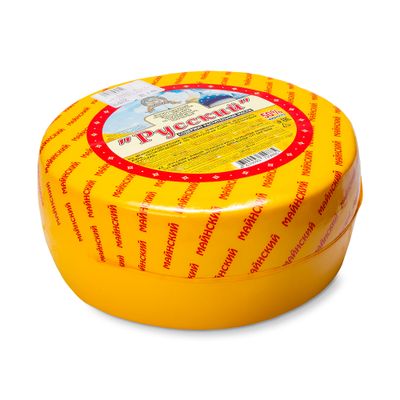 Молокосодержащий продукт с змж Русский 50% Круг Пленка вес ~6 кг