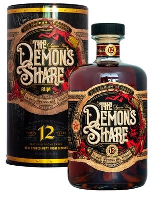 Ром Демон'с Шэр 12 лет 41% 0,7л*6 п/у (туба)