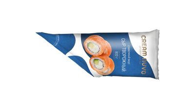 Сыр Servolux Professional творожный мдж 65% пакет (рукав) 0,8кг