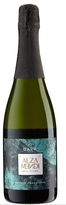 Вино игристое Кава Альзаменди Брют Натур бел. 0,75л*6