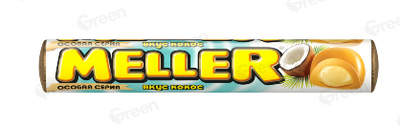 Жевательная конфета Meller со вкус.кокоса 8*24*38г