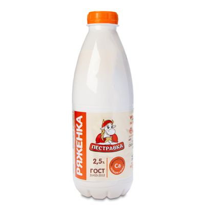 Ряженка Пестравка 2,5% 930г ПЭТ