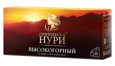 ТОП 100 Чай Принцесса Нури Высокогорный 25п