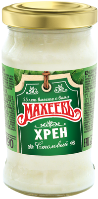 Хрен закуска Махеев Столовый 190г ст. банка