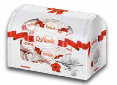 Конфеты Raffaello с миндалем Т24х6 сундук (912) 240 г Конфеты Raffaello с миндалем Т24х6 сундук (912) 240 г