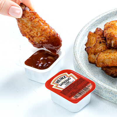 Соус Heinz Барбекю порционный дип-пот 25мл