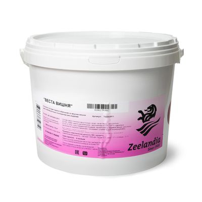 Начинка готовая Зиландия Веста Вишня термостабильная 13кг Начинка готовая Зиландия Веста Вишня термостабильная 13кг