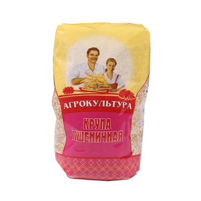 Крупа пшеничная Агрокультура 600 г/12 шт