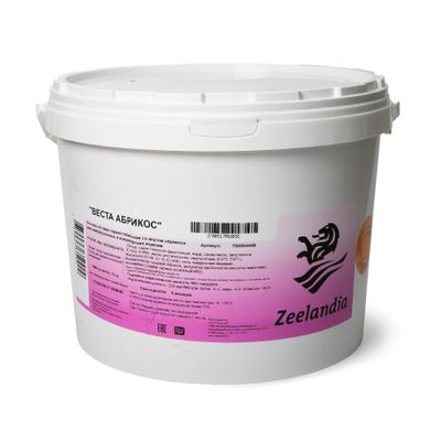 Начинка готовая Зиландия Веста Абрикос термостабильная 13кг Начинка готовая Зиландия Веста Абрикос термостабильная 13кг