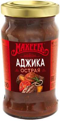 Аджика Махеев острая, 190г