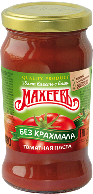 Томатная паста  Махеевъ Домашняя 180г