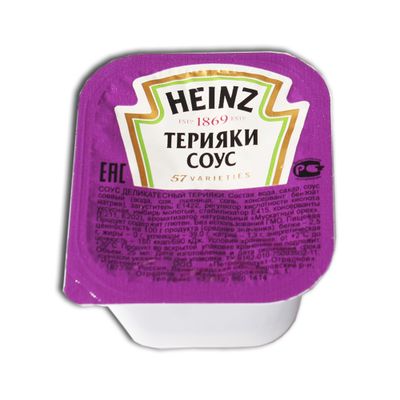 Соус Heinz Терияки порционный дип-пот, 25мл