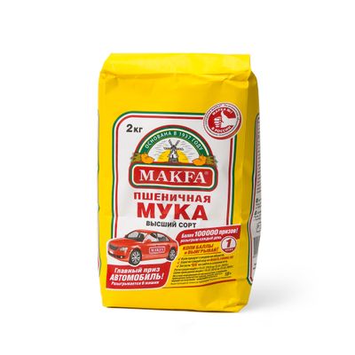 Мука в/с  Макфа  2 кг/6 шт