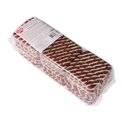 Печенье Сладкая Слобода Деревенское с орехом и какао расфасованное  14*350г