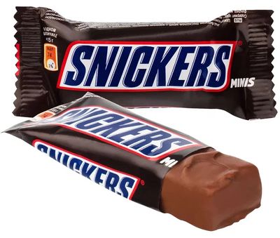 Шоколадные конфеты Snickers Minis 2,9 кг