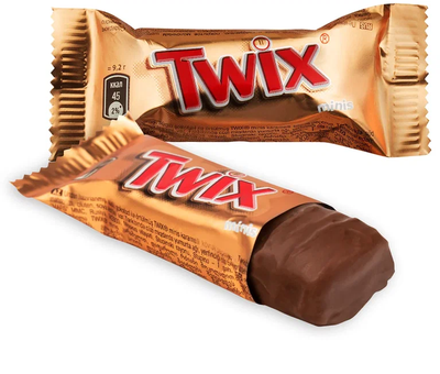 Шоколадные конфеты Twix Minis 2,7кг