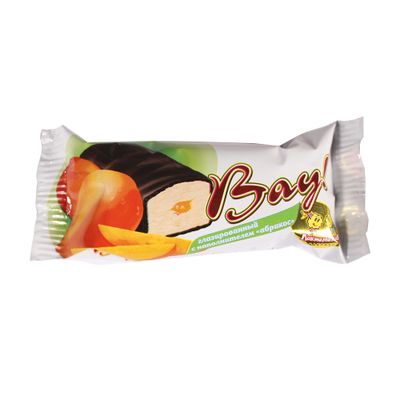 Продукт глазирован. ВАУ со вкусом абрикоса и манго 45г Продукт глазирован. ВАУ со вкусом абрикоса и манго 45г