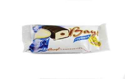 Продукт  глазирован. ВАУ со вкусом вареной сгущенки 45г Продукт  глазирован. ВАУ со вкусом вареной сгущенки 45г