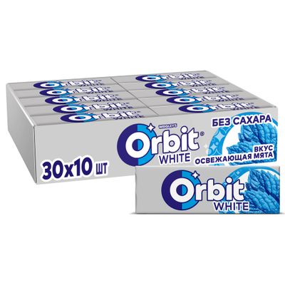 Жевательная резинка Orbit White Освежающая мята 13,6г