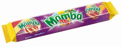 Жевательные конфеты Mamba 2в1, 79,5г