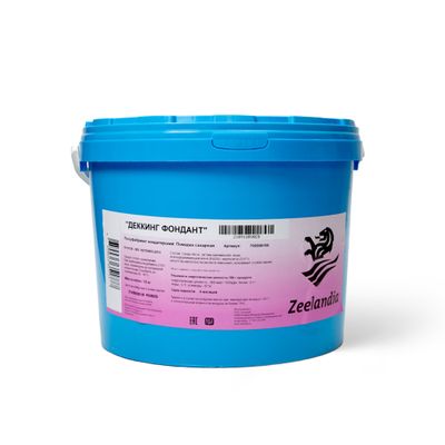 Помадка сахарная "ДЕККИНГ ФОНДАНТ", 13кг, Зиландия, Россия Помадка сахарная "ДЕККИНГ ФОНДАНТ", 13кг, Зиландия, Россия
