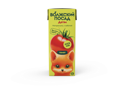 Сок Волжский посад Томат 0,2 л/27 шт