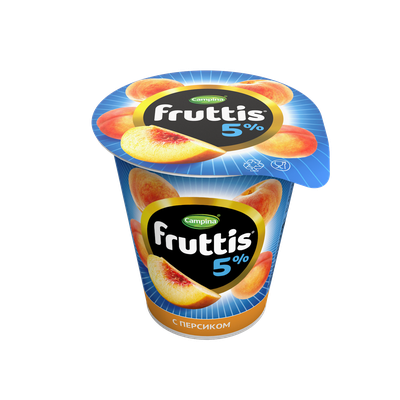 Йогуртный продукт Fruttis 5% Персик, 290г