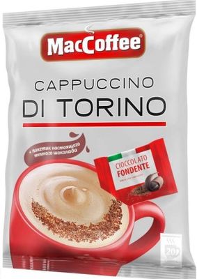 Напиток MacCoffee Cappuccino di Torino кофейный растворимый, 25.5 г