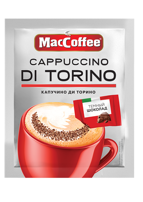 Напиток MacCoffee Cappuccino di Torino кофейный растворимый, 25.5 г