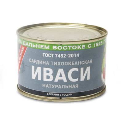 Сардина  Иваси  ДОБРОФЛОТ 250 г