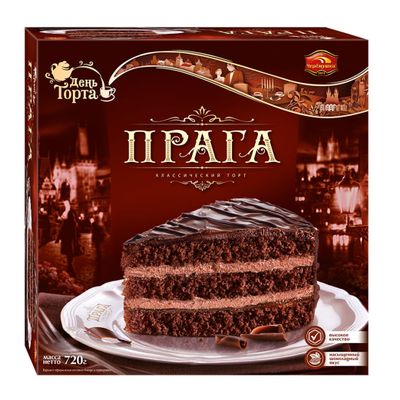 Торт Черемушки Прага Сласть 720 г