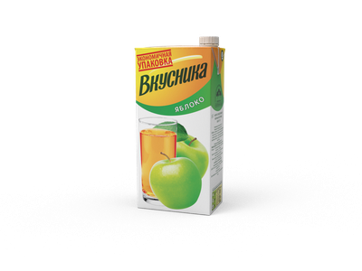 Напиток Вкусника Яблоко 1,93л/6 шт