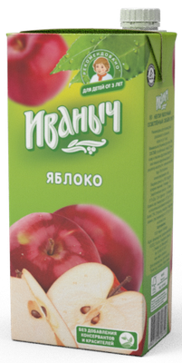 Нектар Иваныч Яблоко 0,95л/12 шт