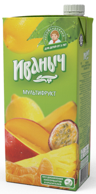 Нектар Иваныч Мультифрукт 0,95л/12шт