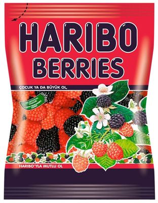 Жевательный мармелад HARIBO (Berries) Ягоды 80 г.