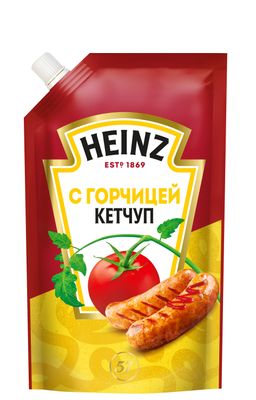 Кетчуп Heinz с Горчицей 320г д/п (16)