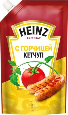 Кетчуп Heinz с Горчицей 320г д/п (16)