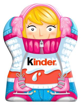 Фигурный молочный шоколад Киндер 35г