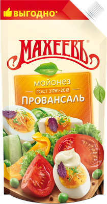 Майонез Махеевъ Провансаль классический 50,5%, 200мл