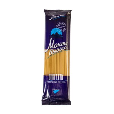 Макаронные изделия Монте Бьянко № 295 спагетти 0,400кг (2шт)