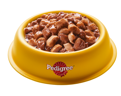 Влажный корм Pedigree для взрослых собак всех пород, с кроликом и индейкой в соусе, 85г