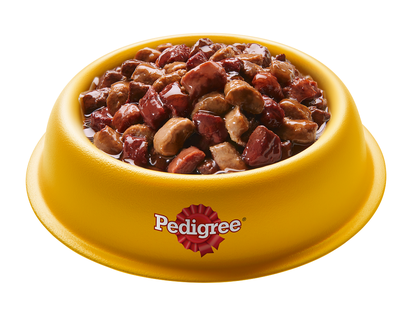 Влажный корм Pedigree для взрослых собак всех пород, с говядиной и ягненком в соусе, 85г