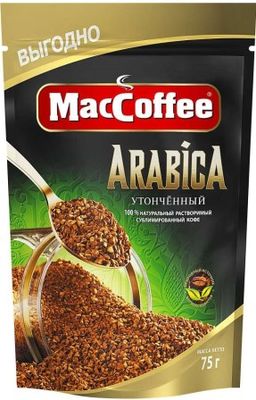 Кофе MacCoffеe ARABICA натур.раствор.субл. м/у 75г*12шт