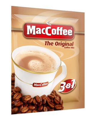 Напиток кофейный растворимый MacCoffee the Original 3в1 м/у 20г*100шт*10